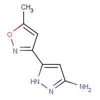 1290181-40-6 5-(5-methyl-1,2-oxazol-3-yl)-1H-pyrazol-3-amine chemical structure