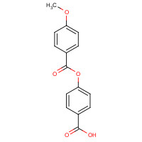 52899-69-1 4-(4-methoxybenzoyl)oxybenzoic acid chemical structure