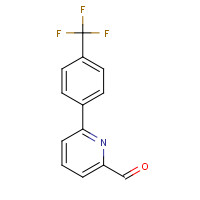 638214-10-5 6-[4-(trifluoromethyl)phenyl]pyridine-2-carbaldehyde chemical structure
