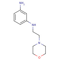 713520-34-4 3-N-(2-morpholin-4-ylethyl)benzene-1,3-diamine chemical structure