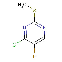 6096-45-3 4-chloro-5-fluoro-2-methylsulfanylpyrimidine chemical structure