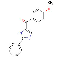 1253697-85-6 (4-methoxyphenyl)-(2-phenyl-1H-imidazol-5-yl)methanone chemical structure