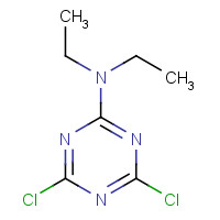 1722-19-6 4,6-dichloro-N,N-diethyl-1,3,5-triazin-2-amine chemical structure
