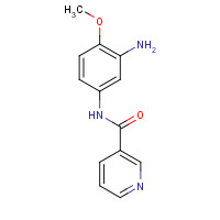1082174-52-4 N-(3-amino-4-methoxyphenyl)pyridine-3-carboxamide chemical structure