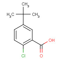 60772-72-7 5-tert-butyl-2-chlorobenzoic acid chemical structure