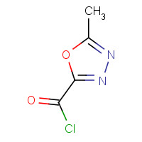 889131-28-6 5-methyl-1,3,4-oxadiazole-2-carbonyl chloride chemical structure