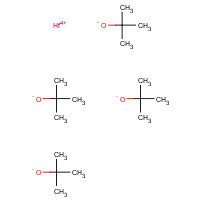 2172-02-3 hafnium(4+);2-methylpropan-2-olate chemical structure