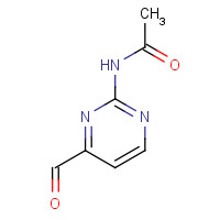180869-44-7 N-(4-formylpyrimidin-2-yl)acetamide chemical structure