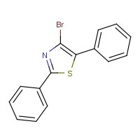 130161-15-8 4-bromo-2,5-diphenyl-1,3-thiazole chemical structure