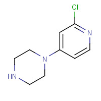 854159-45-8 1-(2-chloropyridin-4-yl)piperazine chemical structure