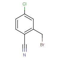 50712-67-9 2-(bromomethyl)-4-chlorobenzonitrile chemical structure