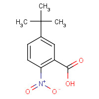 60772-71-6 5-tert-butyl-2-nitrobenzoic acid chemical structure