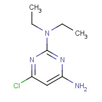 3289-38-1 6-chloro-2-N,2-N-diethylpyrimidine-2,4-diamine chemical structure