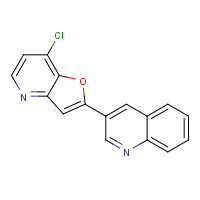 1360911-35-8 7-chloro-2-quinolin-3-ylfuro[3,2-b]pyridine chemical structure