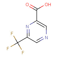 1060812-74-9 6-(trifluoromethyl)pyrazine-2-carboxylic acid chemical structure