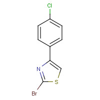 39564-86-8 2-bromo-4-(4-chlorophenyl)-1,3-thiazole chemical structure