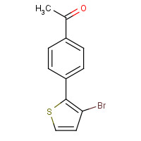937796-01-5 1-[4-(3-bromothiophen-2-yl)phenyl]ethanone chemical structure