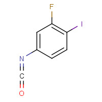 1261441-79-5 2-fluoro-1-iodo-4-isocyanatobenzene chemical structure