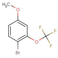 1049730-84-8 1-bromo-4-methoxy-2-(trifluoromethoxy)benzene chemical structure
