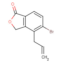1255208-62-8 5-bromo-4-prop-2-enyl-3H-2-benzofuran-1-one chemical structure