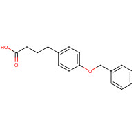 6686-26-6 4-(4-phenylmethoxyphenyl)butanoic acid chemical structure