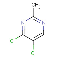26740-71-6 4,5-dichloro-2-methylpyrimidine chemical structure