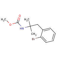 1430115-62-0 methyl N-[1-(2-bromophenyl)-2-methylpropan-2-yl]carbamate chemical structure