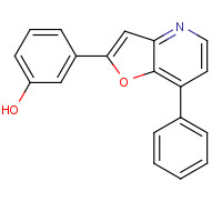 1360904-47-7 3-(7-phenylfuro[3,2-b]pyridin-2-yl)phenol chemical structure