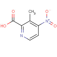 30235-17-7 3-methyl-4-nitropyridine-2-carboxylic acid chemical structure