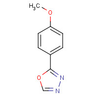 829-35-6 2-(4-methoxyphenyl)-1,3,4-oxadiazole chemical structure