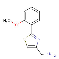 885280-27-3 [2-(2-methoxyphenyl)-1,3-thiazol-4-yl]methanamine chemical structure