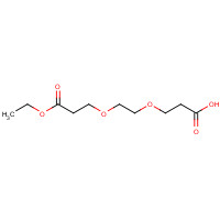 886362-90-9 3-[2-(3-ethoxy-3-oxopropoxy)ethoxy]propanoic acid chemical structure