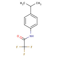 75999-61-0 2,2,2-trifluoro-N-(4-propan-2-ylphenyl)acetamide chemical structure