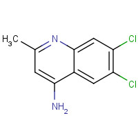 948292-89-5 6,7-dichloro-2-methylquinolin-4-amine chemical structure