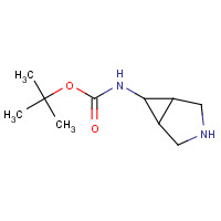 198211-38-0 tert-butyl N-(3-azabicyclo[3.1.0]hexan-6-yl)carbamate chemical structure