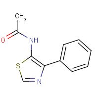 54167-87-2 N-(4-phenyl-1,3-thiazol-5-yl)acetamide chemical structure