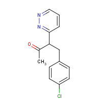 605681-71-8 4-(4-chlorophenyl)-3-pyridazin-3-ylbutan-2-one chemical structure