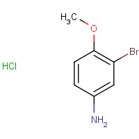 80523-34-8 3-bromo-4-methoxyaniline;hydrochloride chemical structure