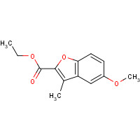 3710-50-7 ethyl 5-methoxy-3-methyl-1-benzofuran-2-carboxylate chemical structure