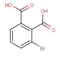 116-69-8 3-bromophthalic acid chemical structure