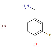 1333560-37-4 4-(aminomethyl)-2-fluorophenol;hydrobromide chemical structure