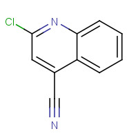 4366-88-5 2-chloroquinoline-4-carbonitrile chemical structure