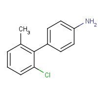 1044210-29-8 4-(2-chloro-6-methylphenyl)aniline chemical structure