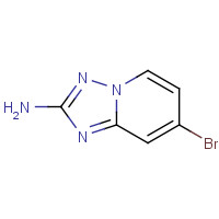 882521-63-3 7-bromo-[1,2,4]triazolo[1,5-a]pyridin-2-amine chemical structure