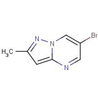 916256-65-0 6-bromo-2-methylpyrazolo[1,5-a]pyrimidine chemical structure