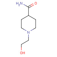 62124-30-5 1-(2-hydroxyethyl)piperidine-4-carboxamide chemical structure
