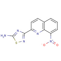 1179360-34-9 3-(8-nitroquinolin-2-yl)-1,2,4-thiadiazol-5-amine chemical structure