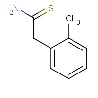 34243-66-8 2-(2-methylphenyl)ethanethioamide chemical structure