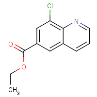 916812-09-4 ethyl 8-chloroquinoline-6-carboxylate chemical structure