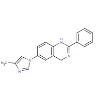 1201902-31-9 6-(4-methylimidazol-1-yl)-2-phenyl-1,4-dihydroquinazoline chemical structure